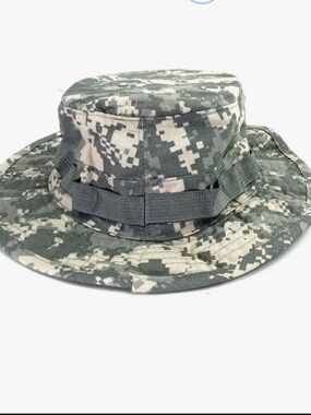 Men's Digital Camo Boonie Hat - Green Camo